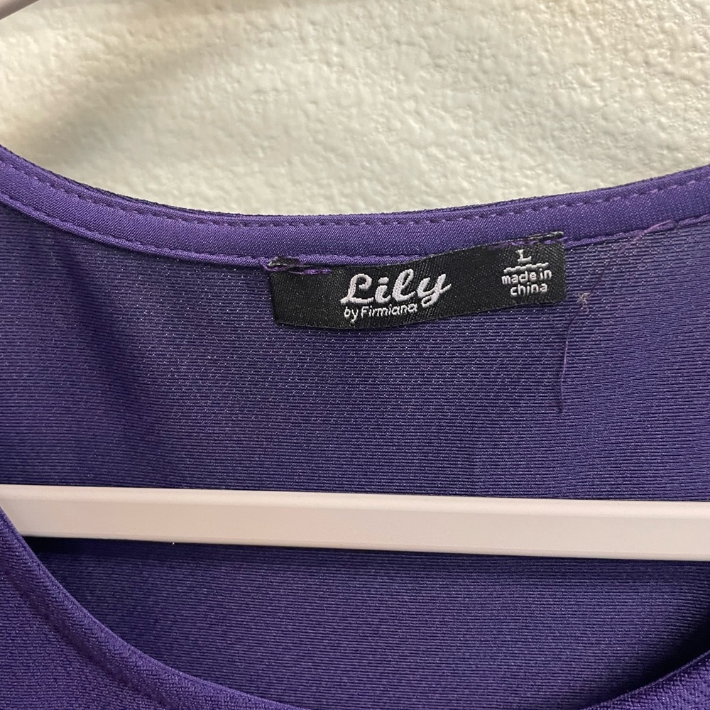 Lily by Firmiana Purple Top